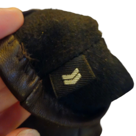 Vintage Isotoner Aris Set Of 2 Women (8-9) Leather Gloves Winter Riding Classic - Picture 8 of 11